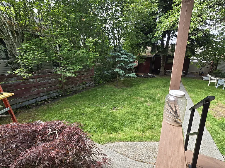 View from Deck area at rear of home.