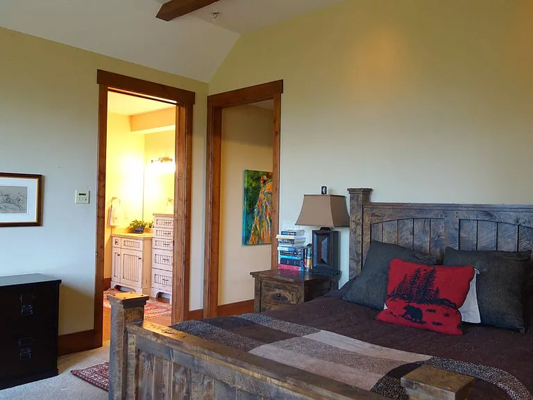 Master bedroom, main level