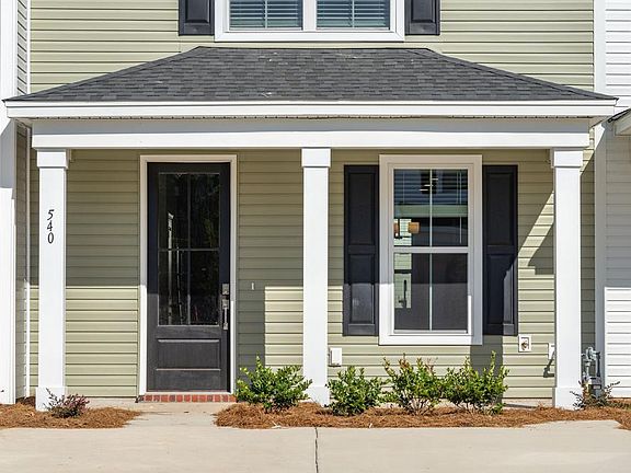 Hampton Woods Townhome on homesite 540 Green Fern Drive