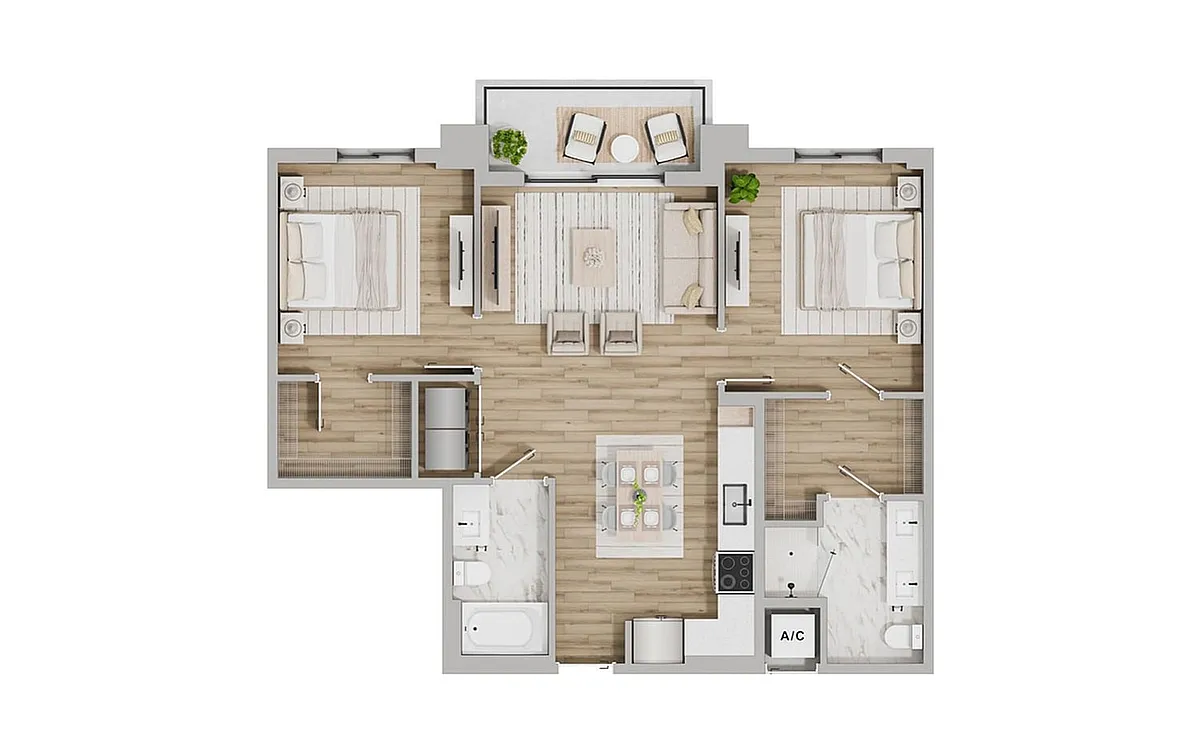 Floor plan Cosmos B