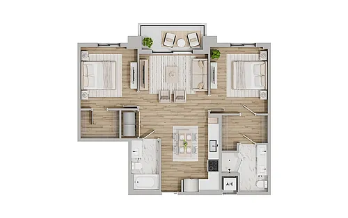 Floor plan Cosmos B