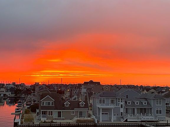View from rooftop deck