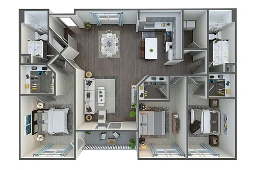 Floor plan C1R