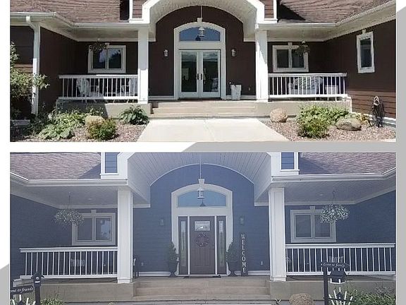 Brown before blue now