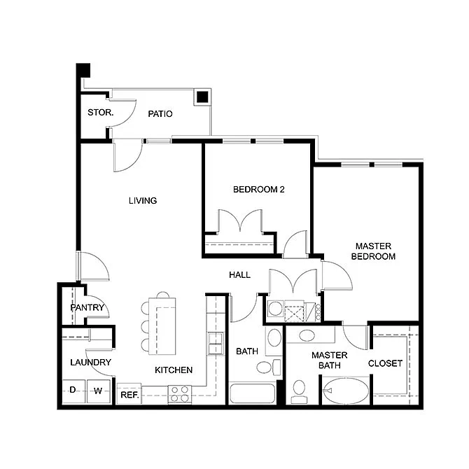 Floor plan Skypark