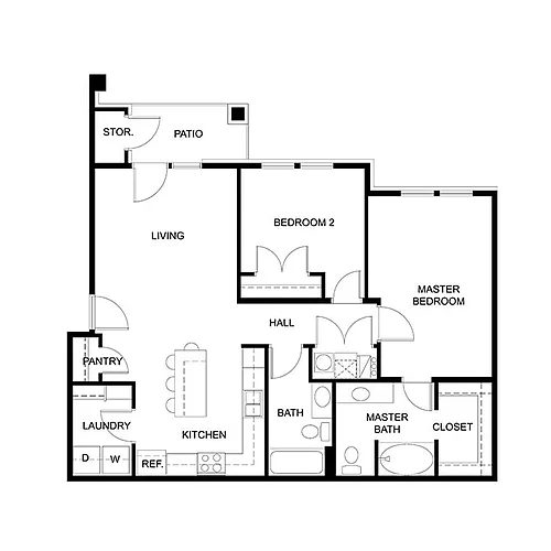 Floor plan Skypark