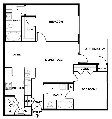 Floor plan B3