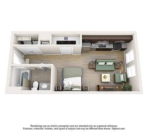 Floor plan Vardry