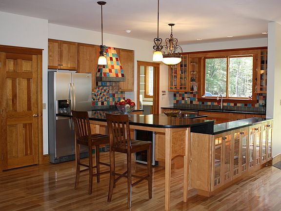 Open concept kitchen