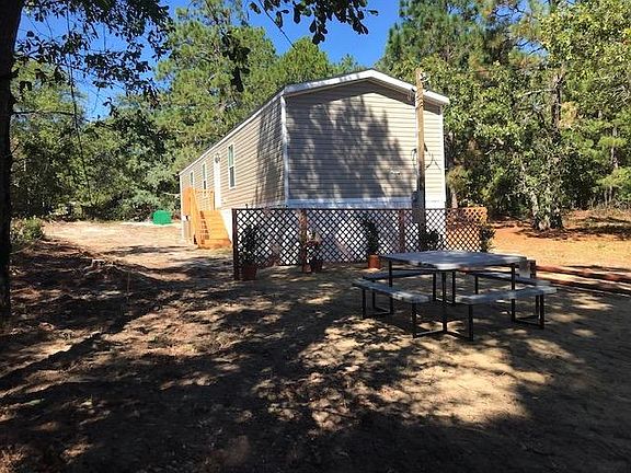 Outdoor seating and play area