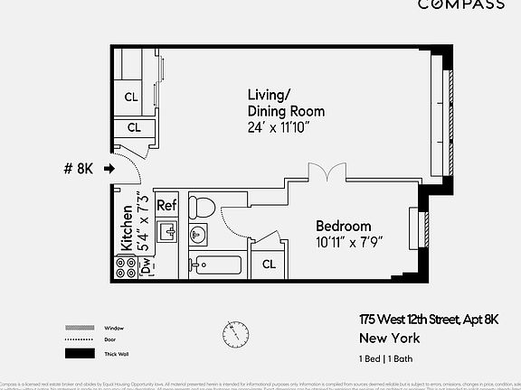 2nd image of 175 W 12th St #K8