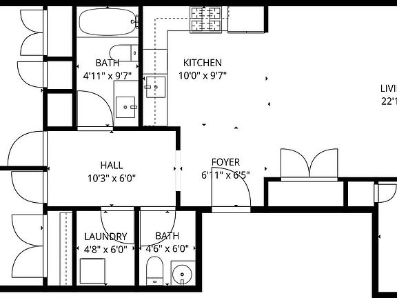 2nd image of 129 W 129th St #2