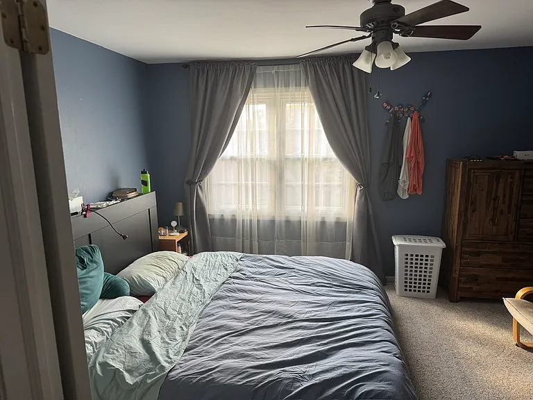 master bedroom view from door
