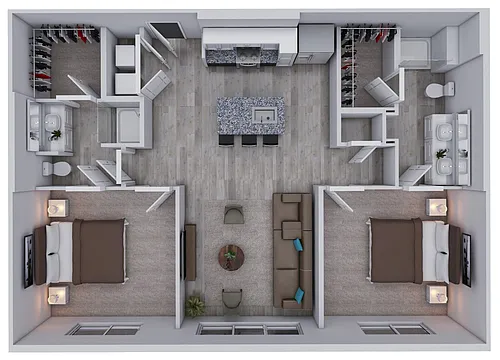 Floor plan B1