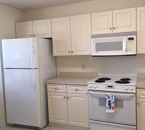 Kitchen with all appliances.