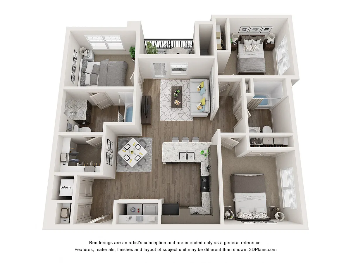 Floor plan C1