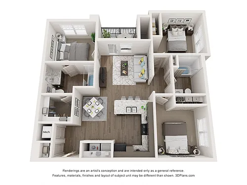 Floor plan C1