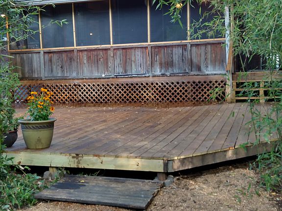 Large deck