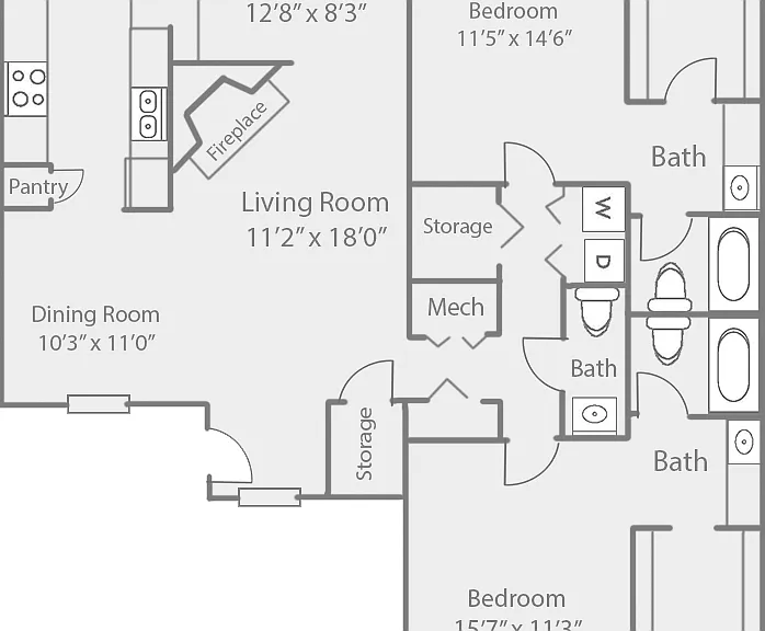Midland Falls Apartment Homes — Photo 44