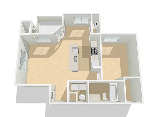 Floor plan Blue Boulder