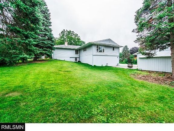 View of the large back private back yard