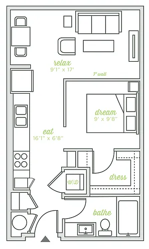 Floor plan S1