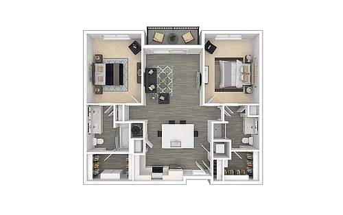Floor plan Miller