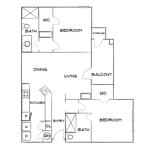 Floor plan Design 2A