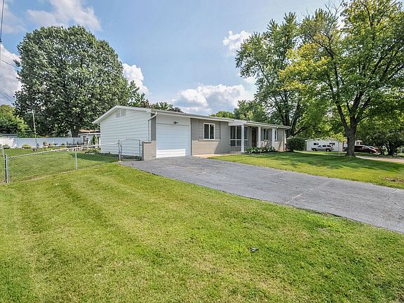 Mature trees all around.