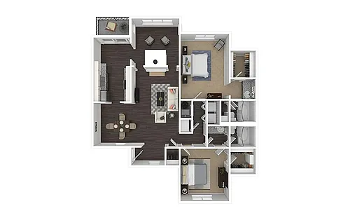 Floor plan The Merrill Premium