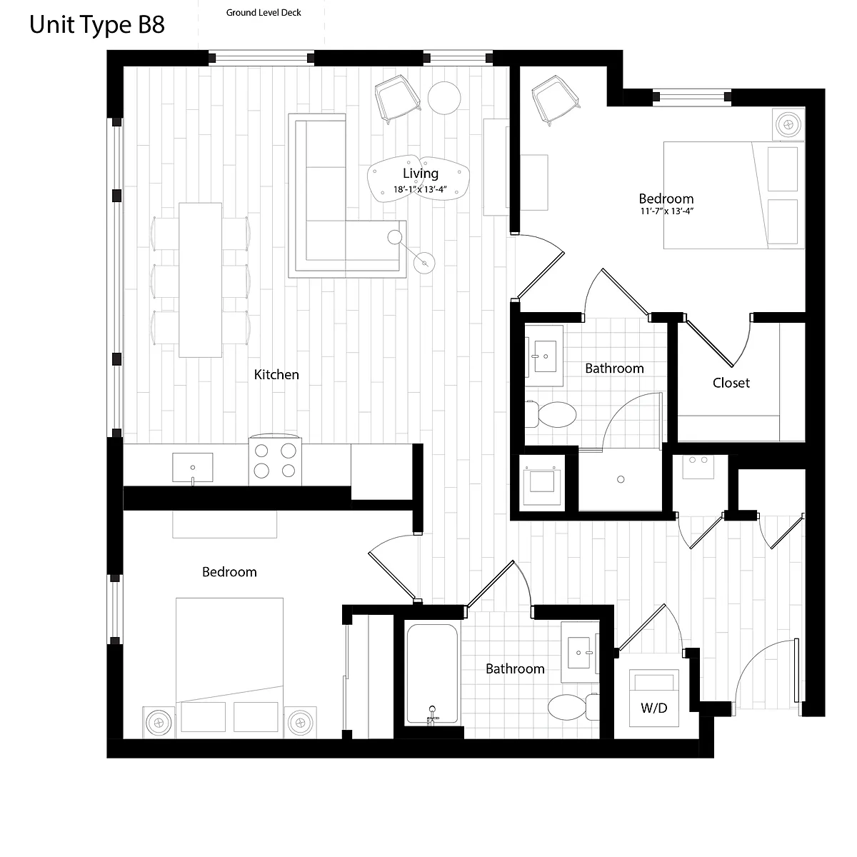 Floor plan B8