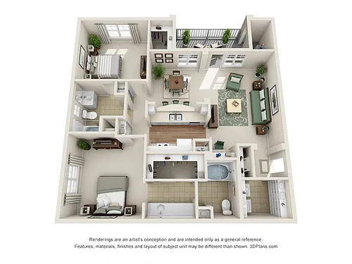 Floor plan The London