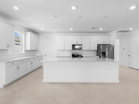 Chef-inspired kitchen with designer finishes