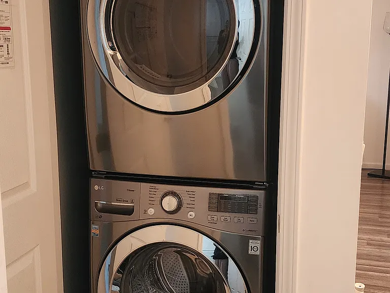 Washer and dryer