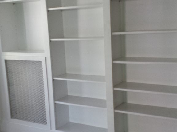 Dining room built-ins.