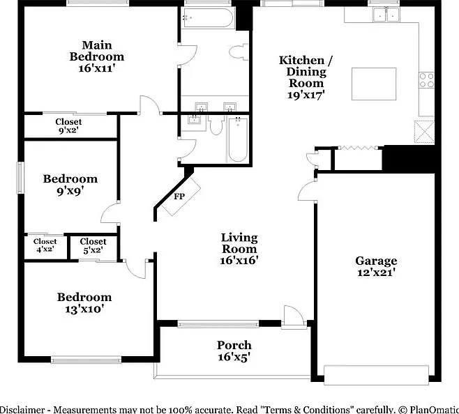 3 bed, 2.0 bath, 1351 sqft, $1,865 — Photo 2
