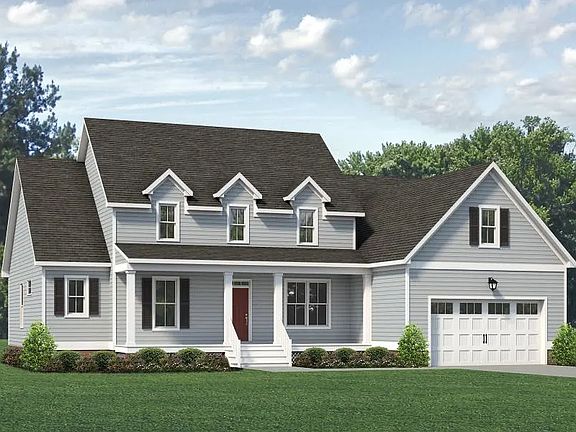 Stuart B - Farmhouse BFA Front Load Garage