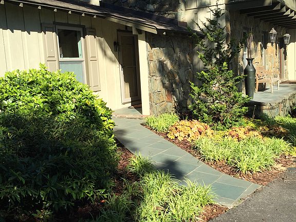 Side entrance to office