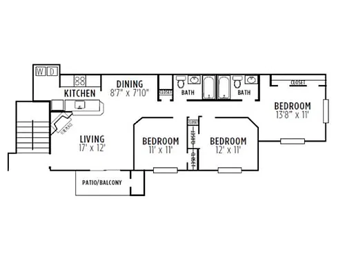 Floor plan Oak