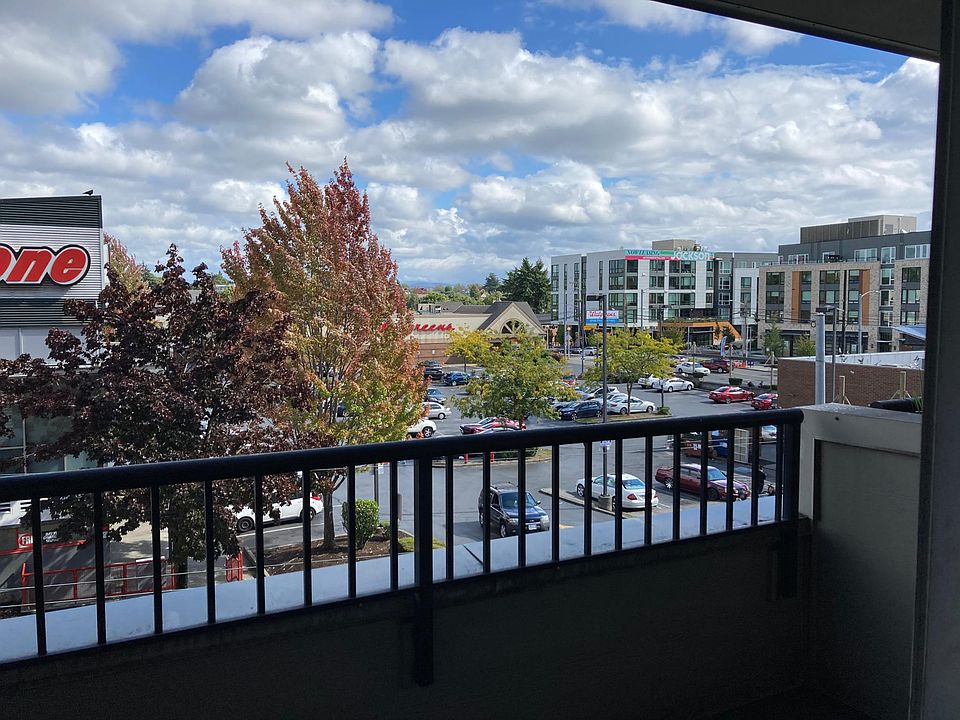 View from balcony. Great for people watching.