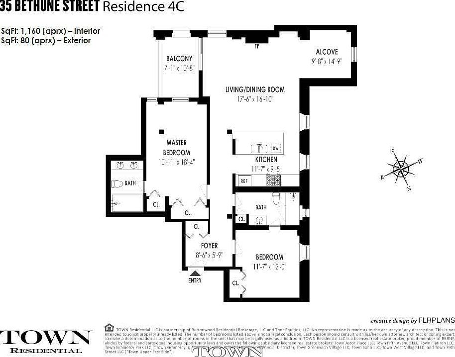 1st image of 35 Bethune St APT 4C