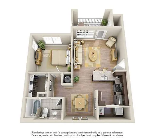 Floor plan The Metro