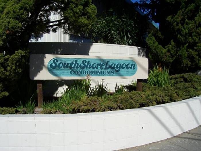 Front of condo complex