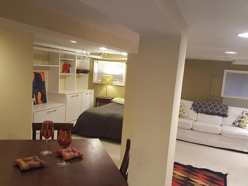Dining and bedroom