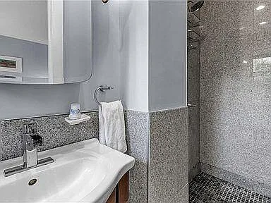 walk-in shower