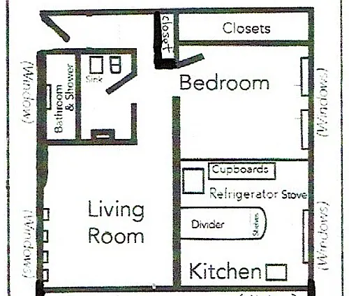 Floor plan Standard Apartment