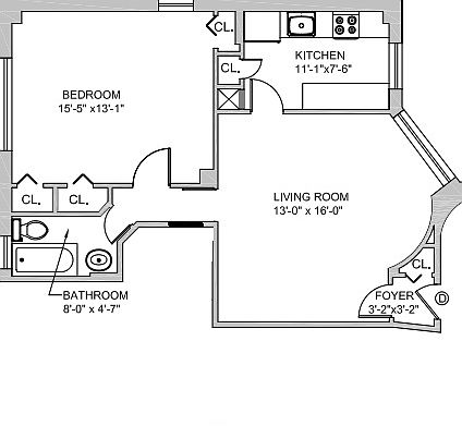 2nd image of 55 W 55th St APT 5D