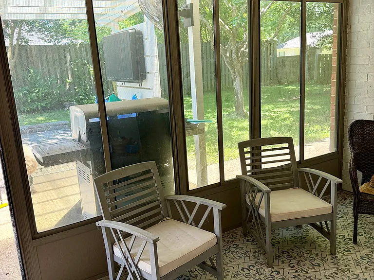 Screened porch