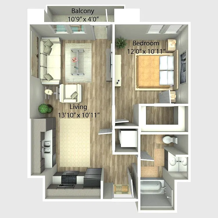 Floor plan A2