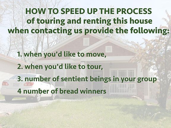 What we'd like to know about you.